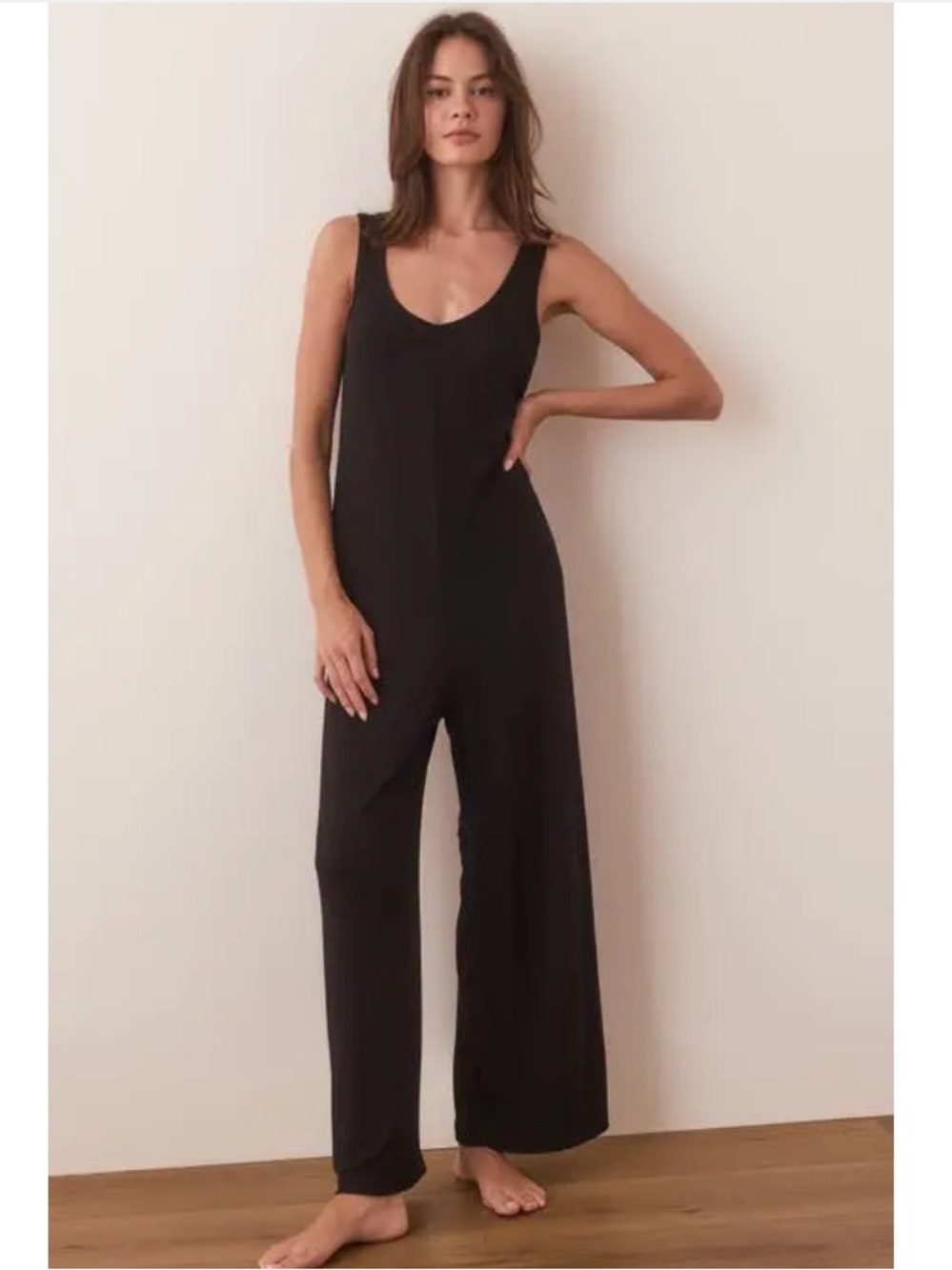 Marine Layer Lexi Rib Lounge Jumpsuit